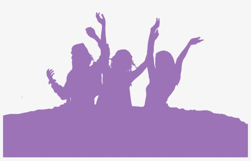 We Create Retro Dance And Fitness Experiences For Teams, - Group Of Friends, transparent png download