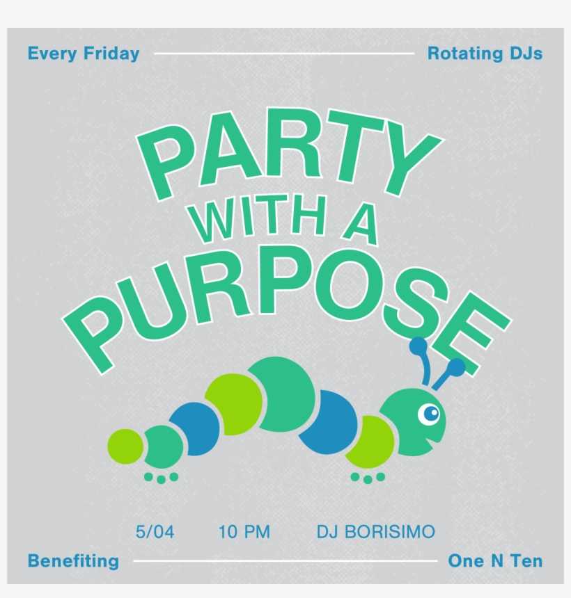 Party With A Purpose Hang The Dj - Party, transparent png download