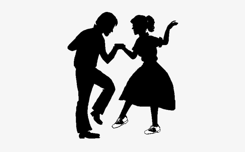 Senior Dance Party - 50s Dance Clipart, transparent png download