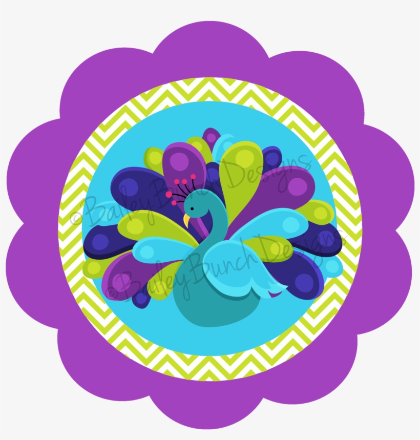 Peacock Xl Deluxe Happy Birthday Banner - Toy, transparent png download