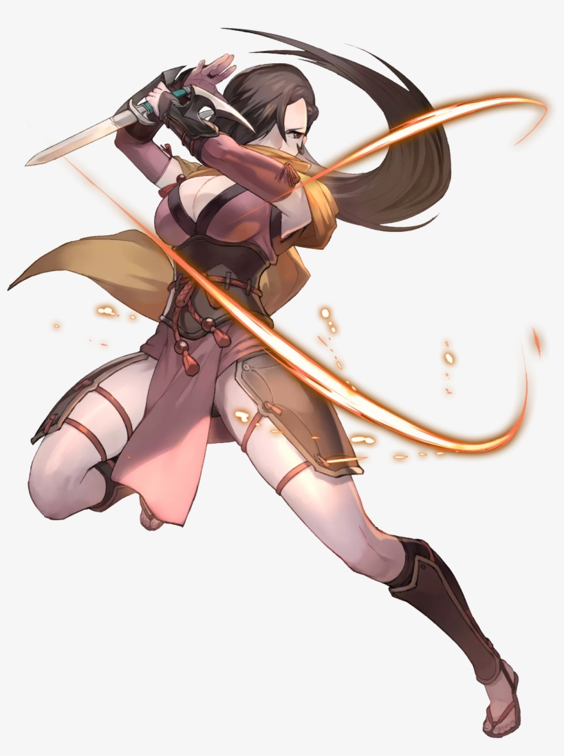 Kagero Honorable Ninja Btlface C - Kagero Fire Emblem Heroes, transparent png download