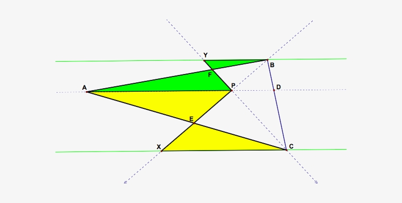 The Yellow Triangles Are Similar And The Green Triangles - Diagram, transparent png download