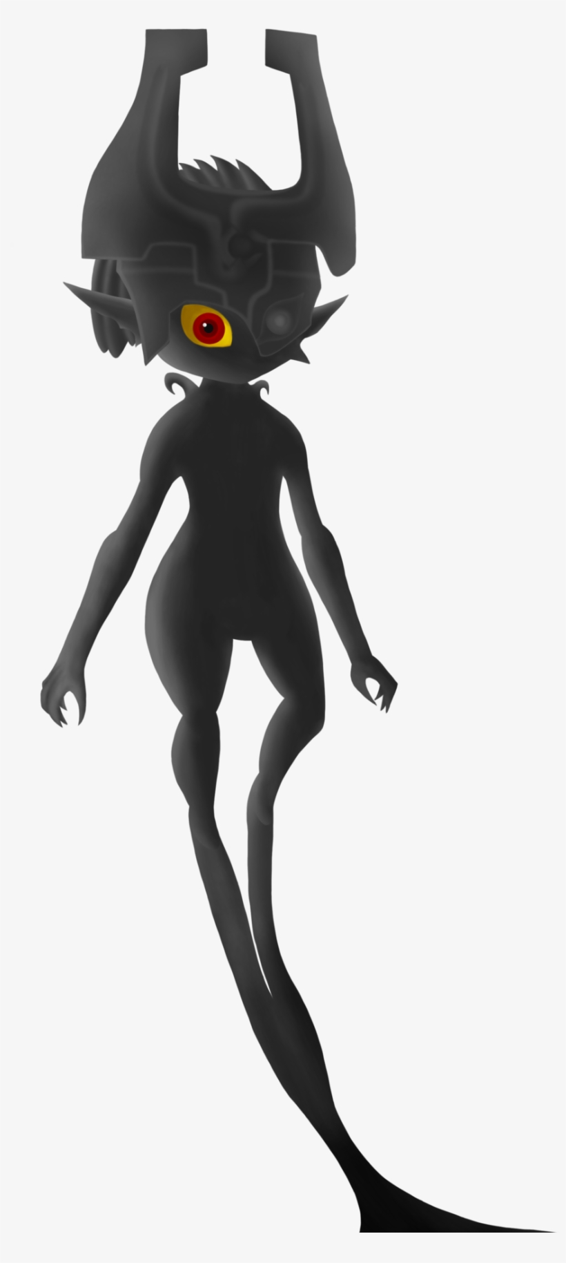 Midna Drawing Profile Picture Library Stock - Twilight Princess Midna Shadow, transparent png download