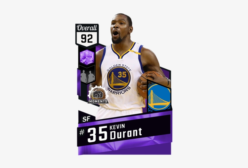 Kevin Durant Amethyst Card - Nba 2k18 Gilbert Arenas, transparent png download