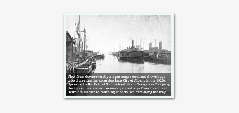 Aboutalpena1 - Alpena Shipwreck Tours, transparent png download