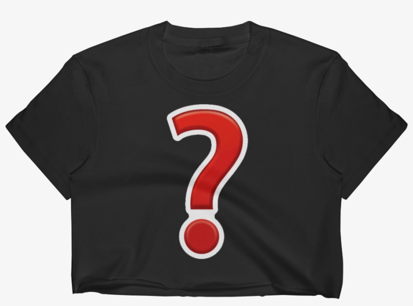 Emoji Crop Top T Shirt - Crop Top, transparent png download