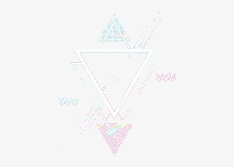Ftestickers Geometricshapes Pattern Triangle Overlay - Pattern, transparent png download