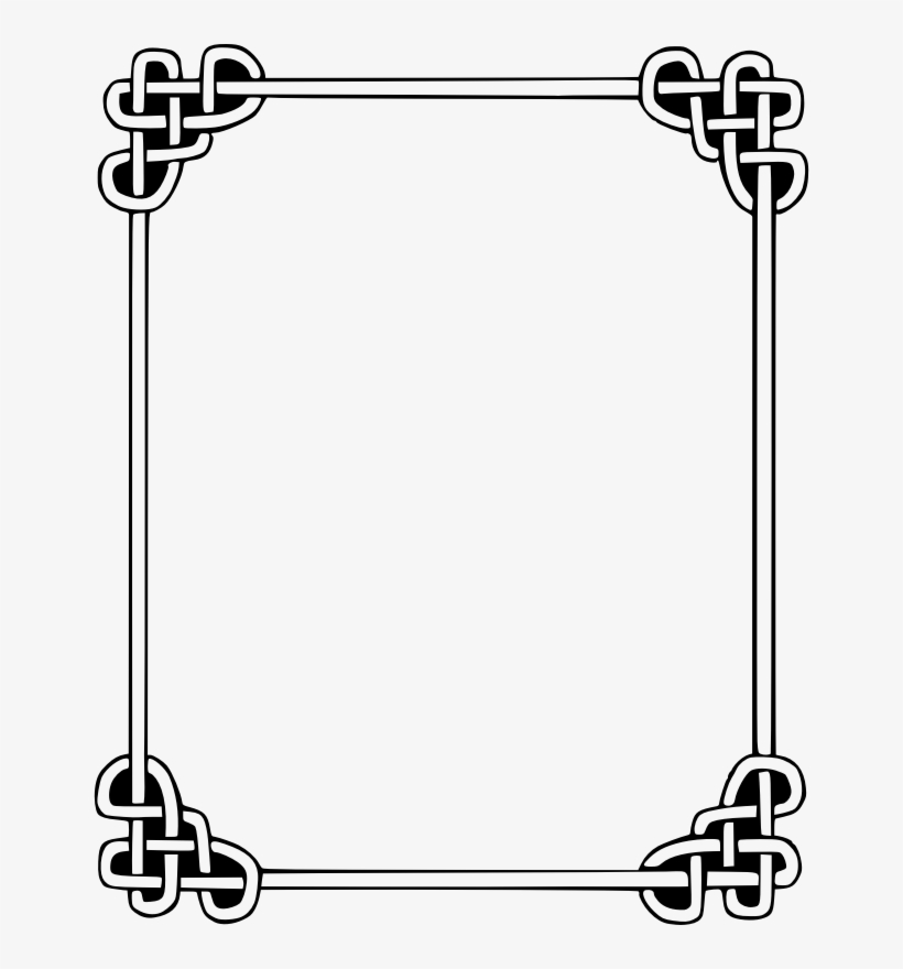 Corner Clipart Vine Collection Rose And Irish - Book Of Shadows Element Spirit, transparent png download