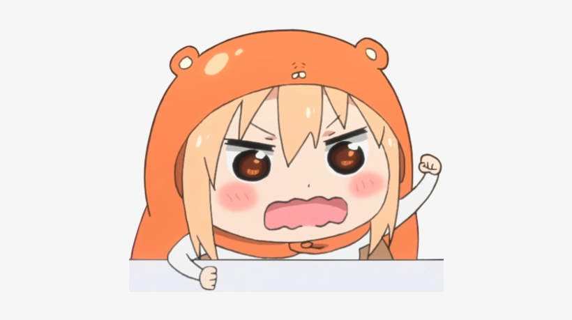 Umaru Transparent Angry - Umaru Png Gif, transparent png download