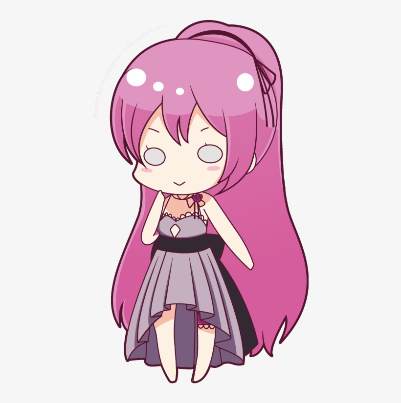 Lukana Octo Chibi By Misakikchan - Ichika Evillious Chronicle Chibi, transparent png download
