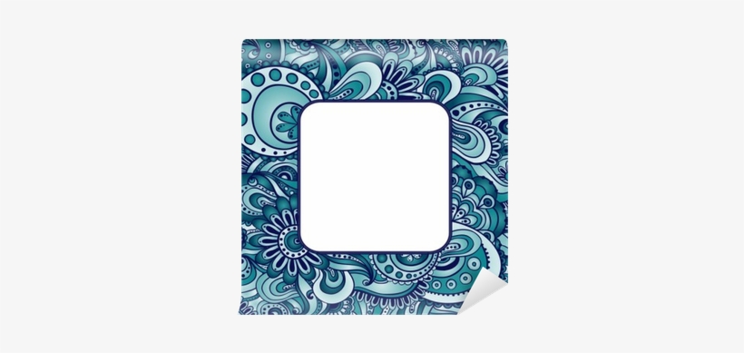 Abstract Vector Ethnic Pattern's Border - Serving Tray, transparent png download