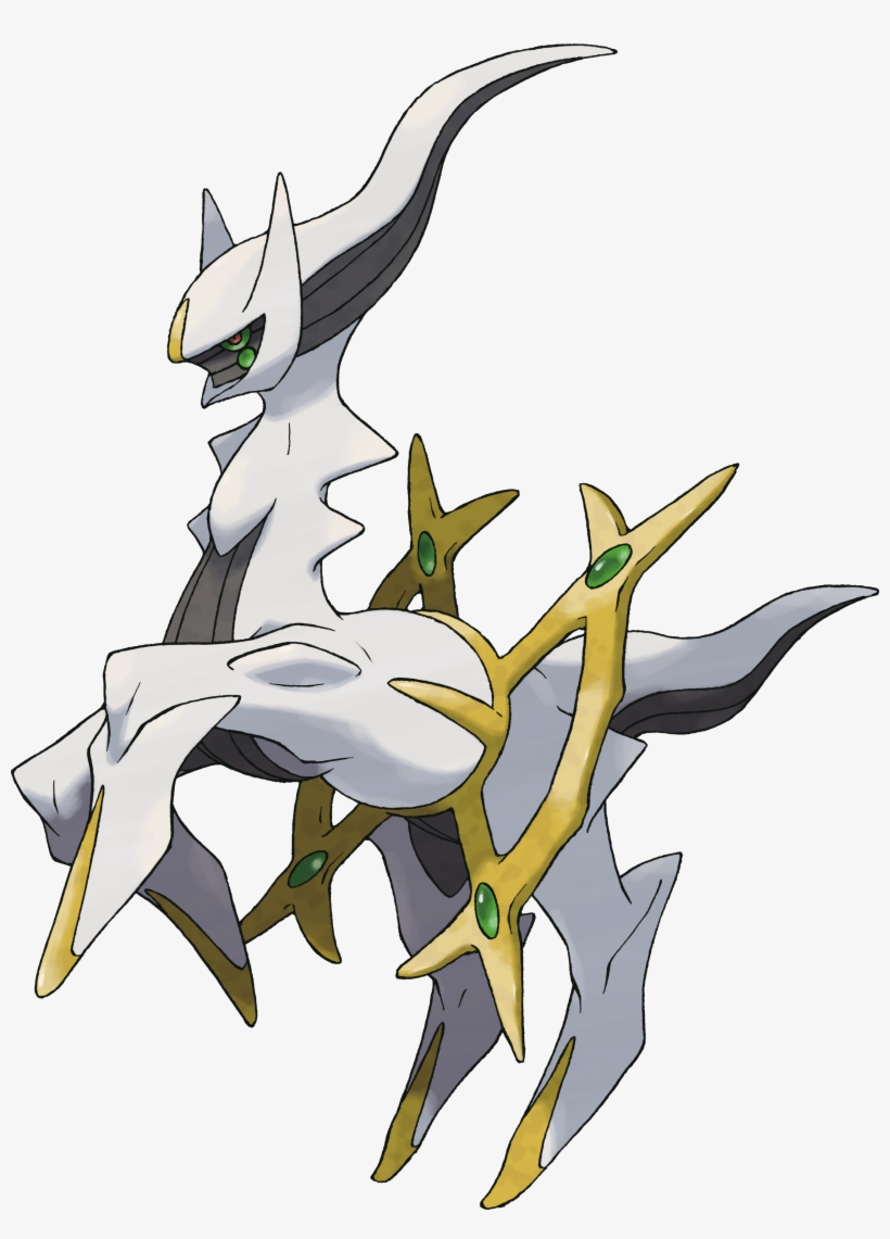 Pokemon Platinum Arceus Poster Pack, transparent png download