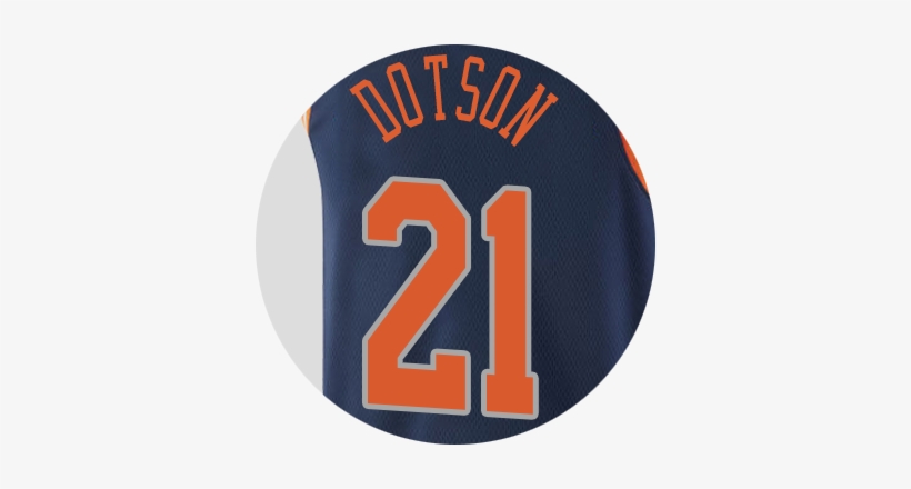 New York Knicks Damyean Dotson - New York Knicks, transparent png download