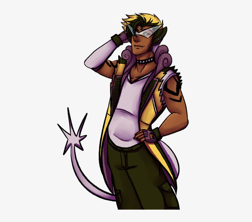 Raikou Gijinka - Cartoon, transparent png download
