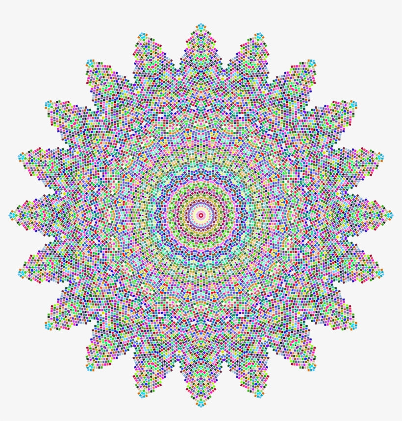 This Free Icons Png Design Of Prismatic Tiles Geometric, transparent png download