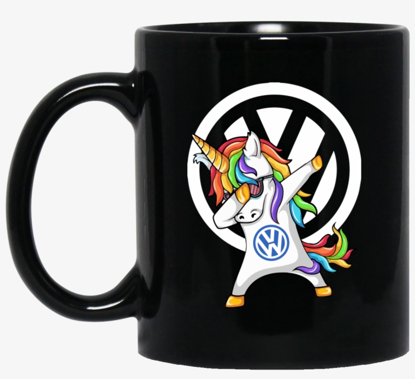 Speed Addict Vw Unicorn Dabbing Coffee Mugs - Vw Unicorn T Shirt, transparent png download