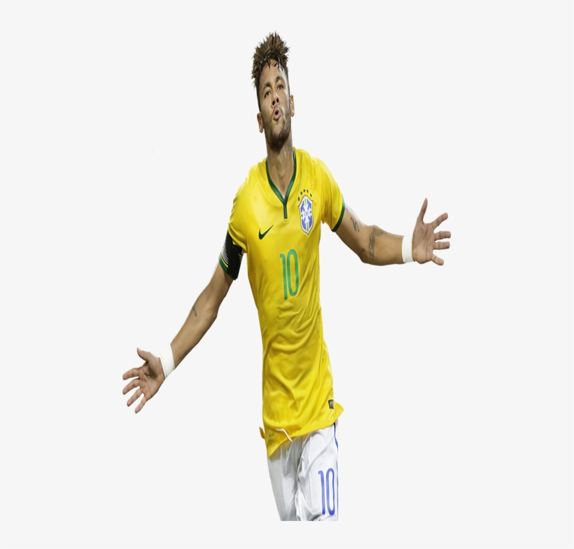 Messi Vs Neymar - Neymar Brazil 2018 Png, transparent png download