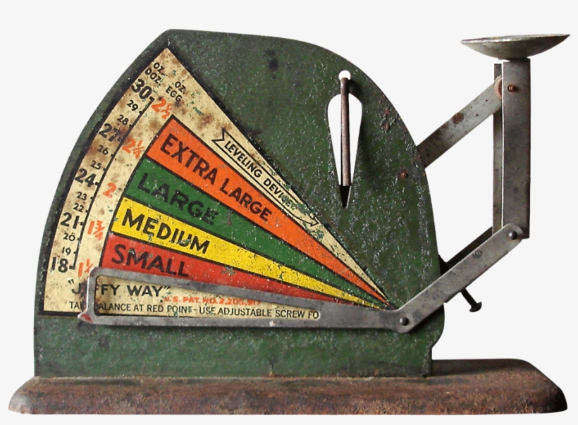 Egg-scale - Antique Egg Scale, transparent png download