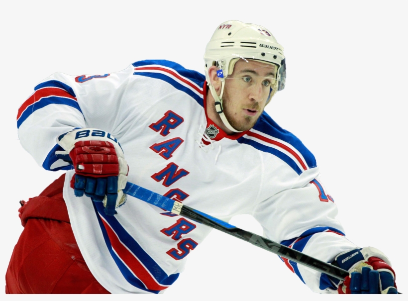 Hayes Mask - New York Rangers Jersey, transparent png download