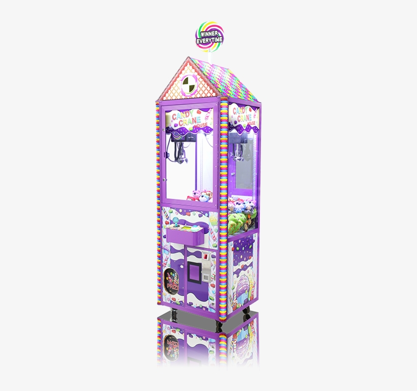 Candy Crane House - Crane Candy Cane House, transparent png download