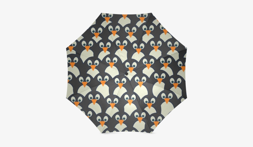 Penguin Pile Up Foldable Umbrella Penguin Pile Up Foldable - Godfarsyy12 Pop Art Penguin Pile-up Pattern Custom, transparent png download