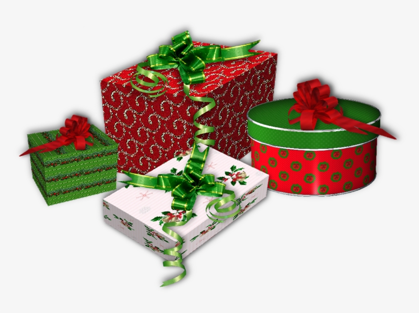 Christmas Presents - هدايا بابا نويل للفوتوشوب, transparent png download