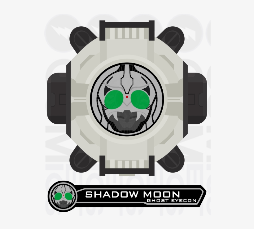 Fan Eyecon Shadow Moon Ghost Eyecon By Cometcomics-da0r5mc - Eyecon Ghost, transparent png download