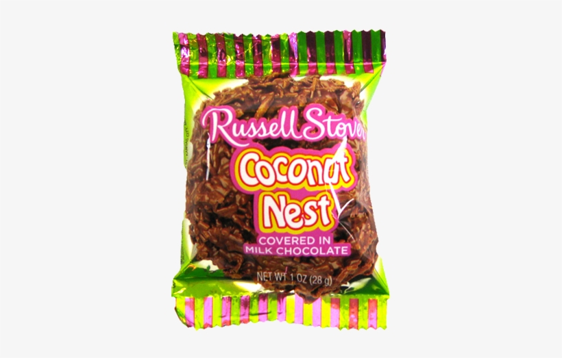 Russell Stover Milk Chocolate Covered Coconut Nest - Russell Stover Coconut Nest - 1 Oz, transparent png download