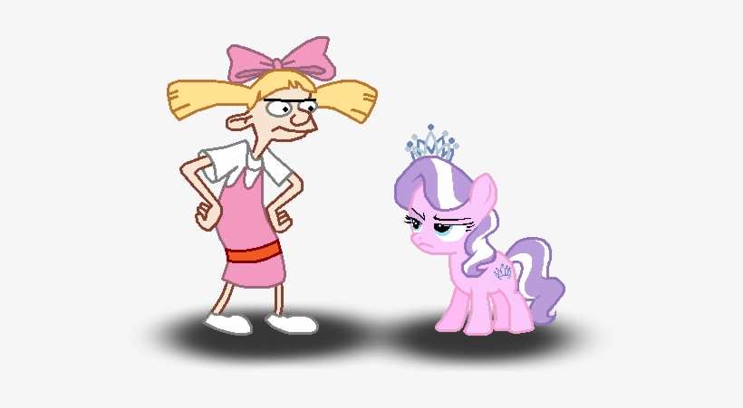 Toonalexsora007, Crossover, Diamond Tiara, Helga G - Helga From Hey Arnold A Mlp, transparent png download