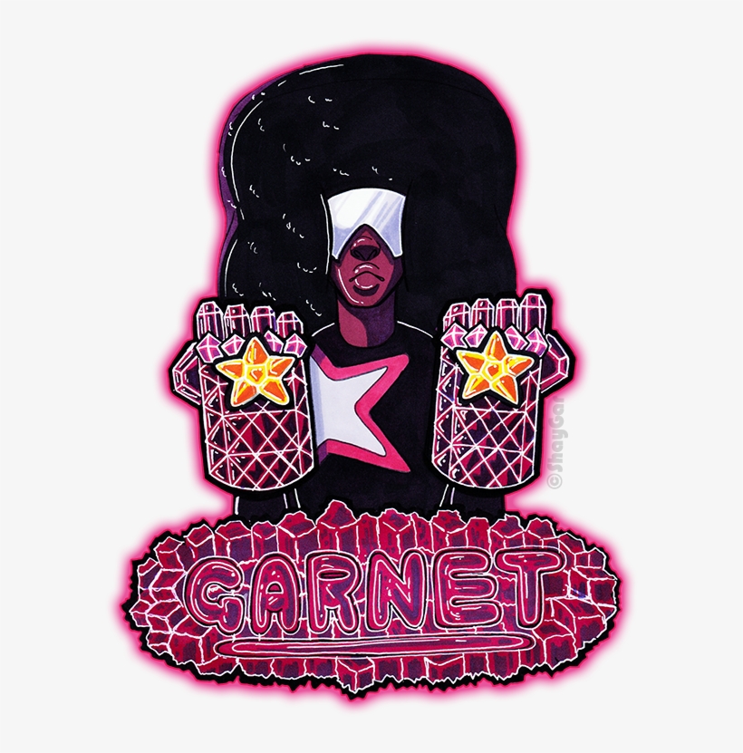 Steven Universe - Garnet - Illustration, transparent png download