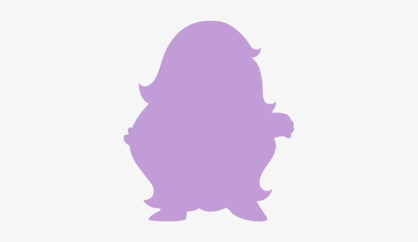58 Images About Cn On We Heart It - Amethyst Steven Universe Silhouette, transparent png download