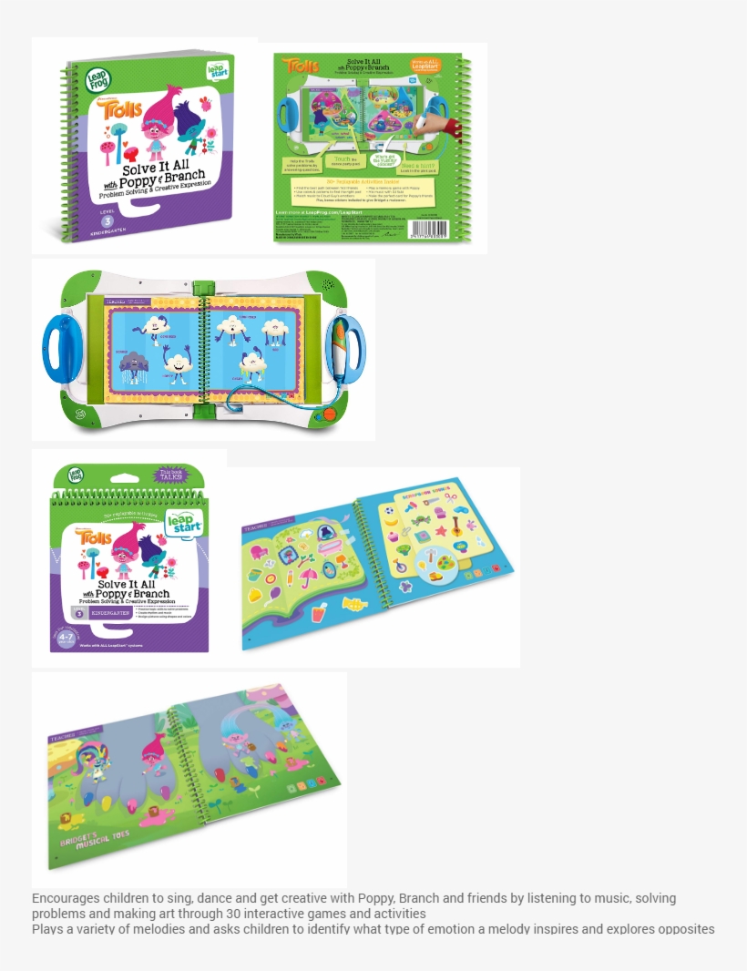 More - Leap Frog Leapstart Problem Solving With Trolls, transparent png download