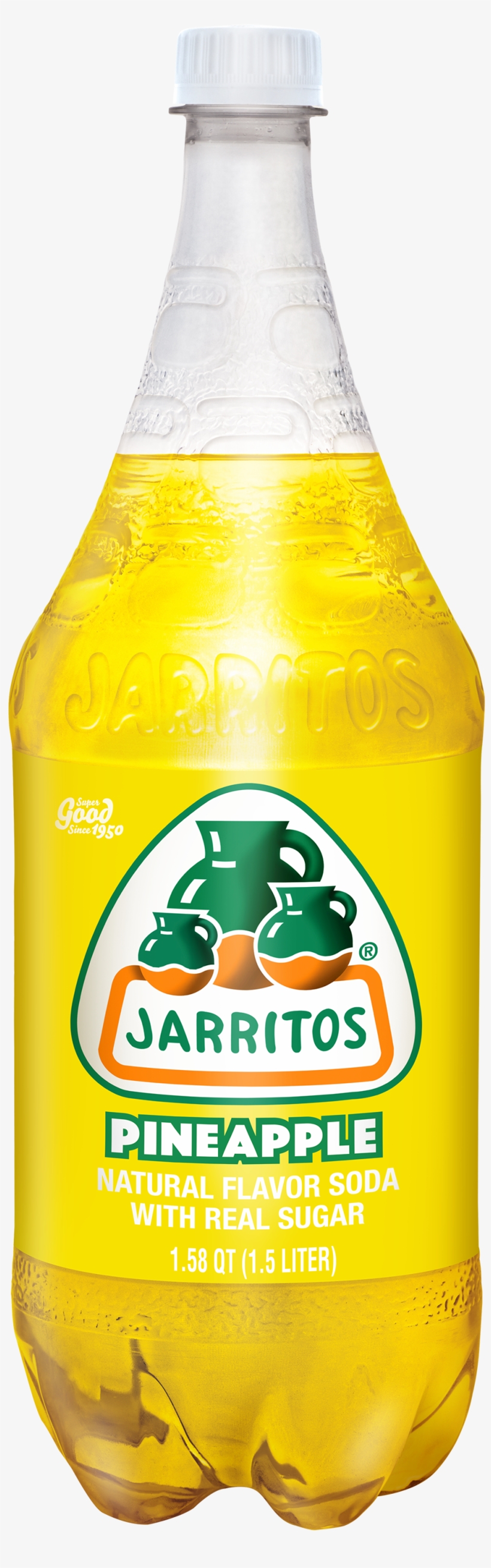 Jarritos Pineapple Soda, 12.5 Oz., transparent png download