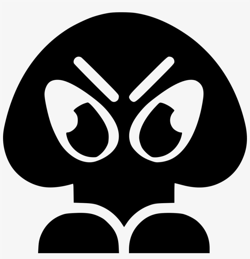 Goomba Comments - Video Game, transparent png download