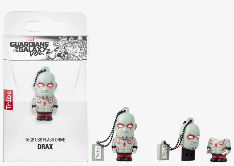 Tribe 16gb Guardians Of The Galaxy Drax Usb Flash Drive, transparent png download