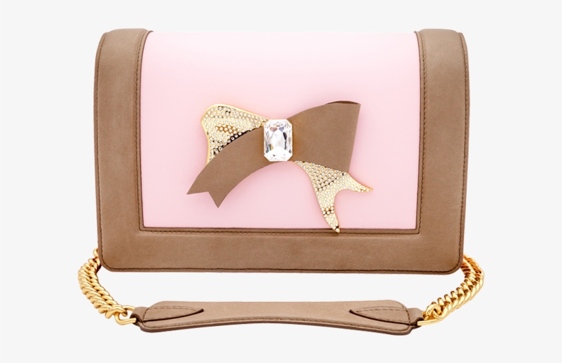 Fanny Cuir Boetie Rose Pastel - Shoulder Bag, transparent png download
