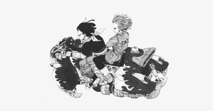 Transparent 17 And 18 - Akira Toriyama C17 C18, transparent png download