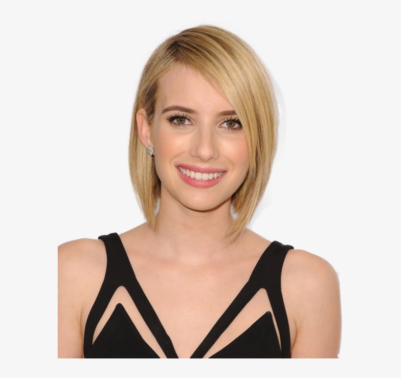 Emma Roberts Png Photos - Emma Roberts Short Hair Bob, transparent png download