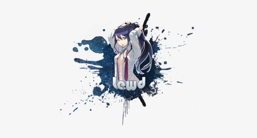 Lewdbanner2 - - Cartoon, transparent png download