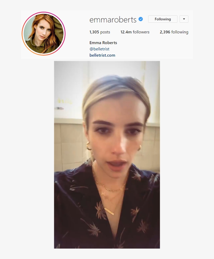 Emma Roberts Has Been Wearing Her Miranda Frye Kingsley - Girl, transparent png download
