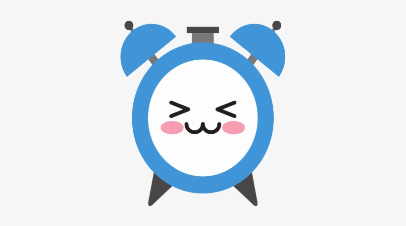 Jpg Black And White Library Clock Character Icons By - Alarm Clock, transparent png download