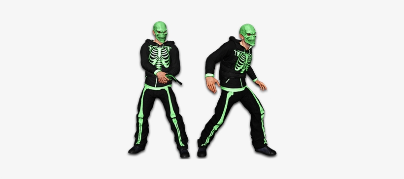 Green Bone Set - H1z1 Costume, transparent png download