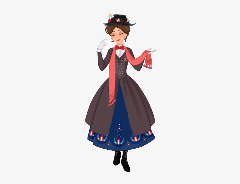 Mary Poppins By Musicmermaid - Mary Poppins Clipart, transparent png download