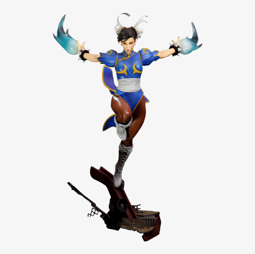 Chun-li Diorama - Action Figure, transparent png download