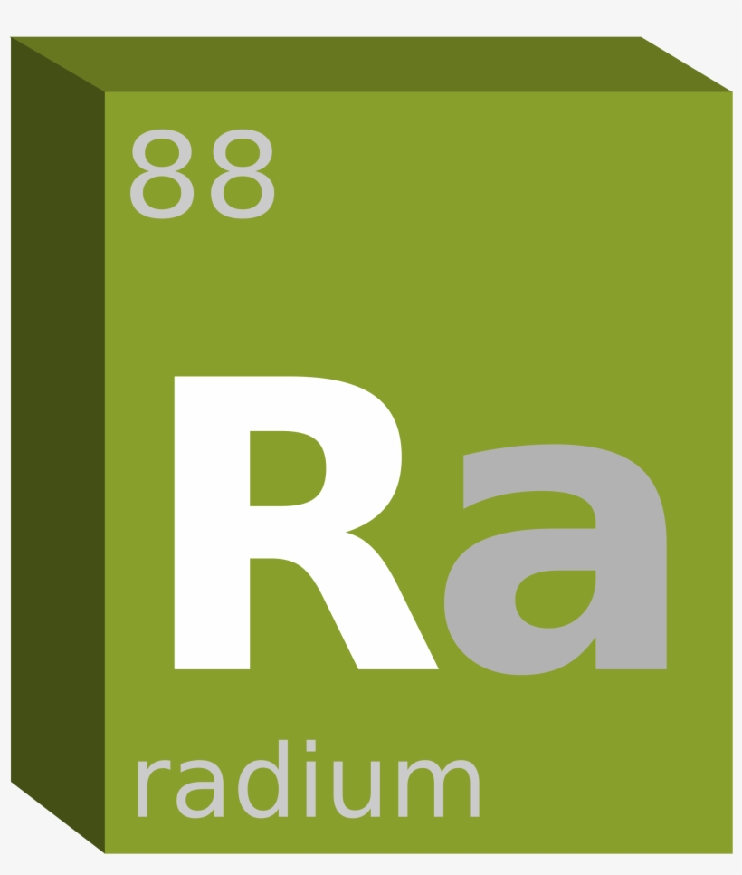 This Free Icons Png Design Of Radium Block- Chemistry, transparent png download