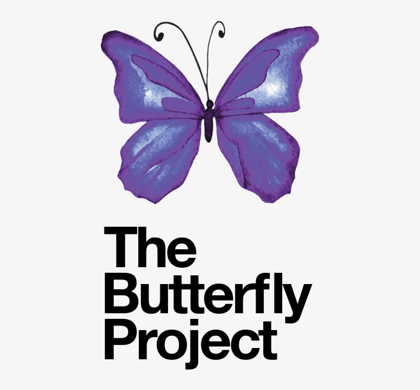 The Butterfly Project - Purple Butterfly Baby Death, transparent png download