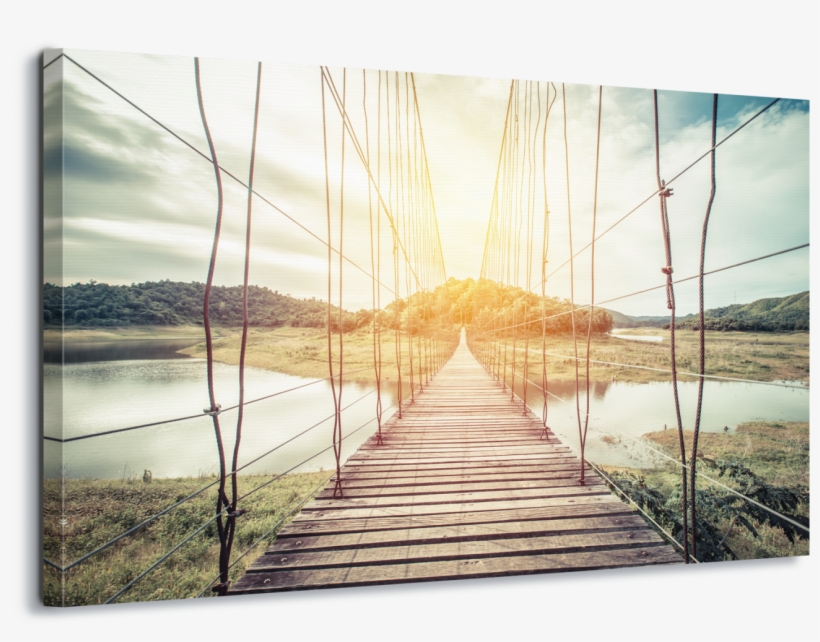 Toile Imprimée 70x100 Passerelle, transparent png download