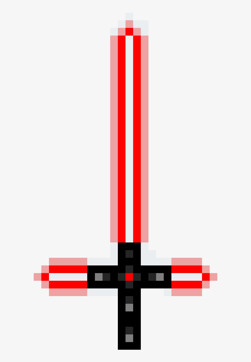 Kylo Ren's Lightsaber - Lightsaber, transparent png download