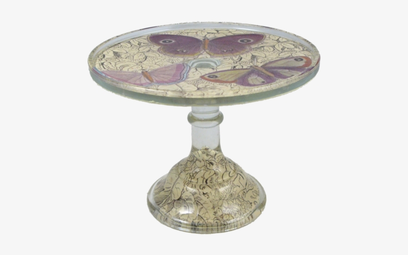 Purple Butterflies - Cake Stands, transparent png download