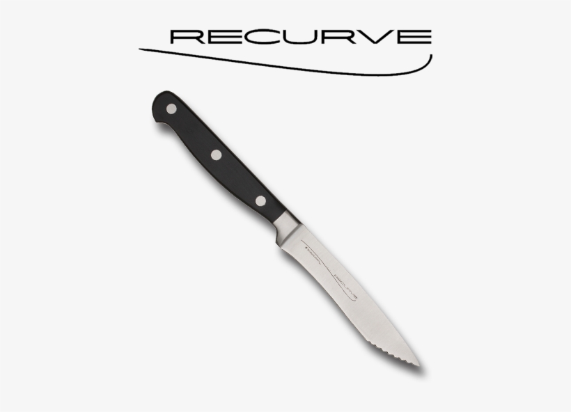 Recurve Steak Knives - Utility Knife, transparent png download